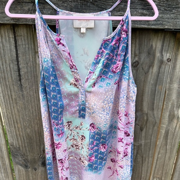 Skies Are Blue Multicolor Patchwork Dress Medium - Picture 3 of 7